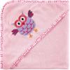 imageLuvable Friends Unisex Baby Hooded Towel and Washcloth Pink Owl One SizePink Owl