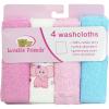 imageLuvable Friends Unisex Baby Super Soft Cotton Washcloths Dinosaur One SizePink Elephant