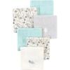 imageLuvable Friends Unisex Baby Super Soft Cotton Washcloths Dinosaur One SizeSea Turtle