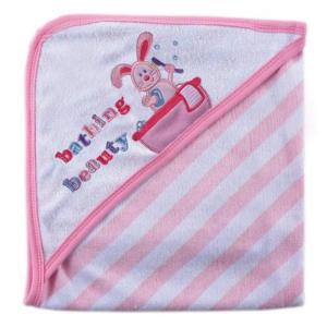 imageLuvable Friends Animal Bath Tub Hooded Towel YellowPink