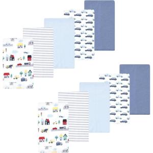 imageLuvable Friends Hudson Baby Flannel Burp Cloths 10pk SetMetro City Life