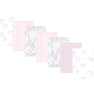 imageLuvable Friends Hudson Baby Flannel Burp Cloths 7pk SetMagical Unicorn