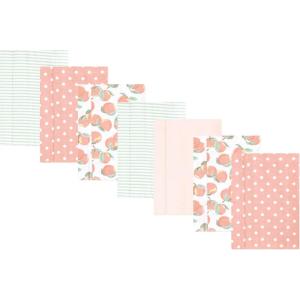 imageLuvable Friends Hudson Baby Flannel Burp Cloths 7pk SetPeach