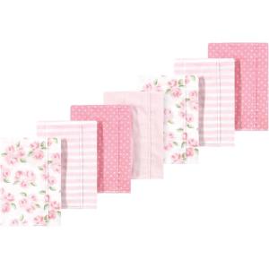 imageLuvable Friends Hudson Baby Flannel Burp Cloths 7pkCharming Floral