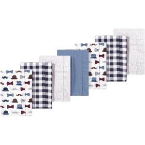 imageLuvable Friends Hudson Baby Flannel Burp Cloths 7pkPlayful Handsome Pups