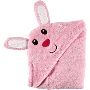 imageLuvable Friends Unisex Baby Cotton Animal Face Hooded Towel Duck One SizeBunny