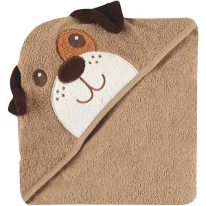 imageLuvable Friends Unisex Baby Cotton Animal Face Hooded Towel Duck One SizeDog