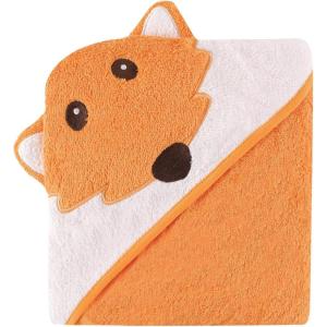imageLuvable Friends Unisex Baby Cotton Animal Face Hooded Towel Duck One SizeFox