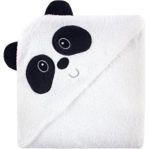 imageLuvable Friends Unisex Baby Cotton Animal Face Hooded Towel Duck One SizePanda