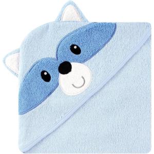 imageLuvable Friends Unisex Baby Cotton Animal Face Hooded Towel Duck One SizeRaccoon