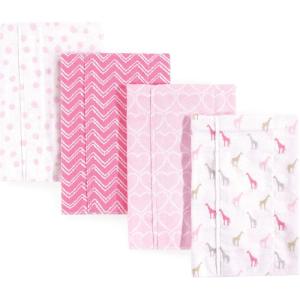 imageLuvable Friends Unisex Baby Cotton Flannel Burp Cloths Dog One SizeGiraffe