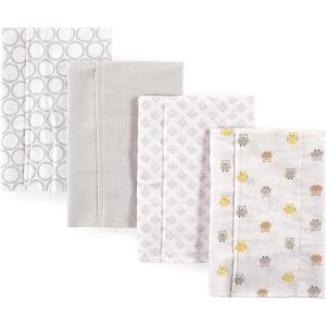 imageLuvable Friends Unisex Baby Cotton Flannel Burp Cloths Dog One SizeOwl
