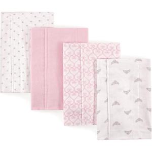 imageLuvable Friends Unisex Baby Cotton Flannel Burp Cloths Dog One SizeTiara