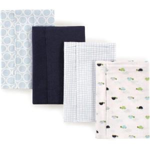 imageLuvable Friends Unisex Baby Cotton Flannel Burp Cloths Dog One SizeTurtle