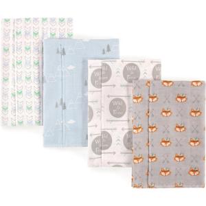 imageLuvable Friends Unisex Baby Cotton Flannel Burp Cloths Dog One SizeWild Free