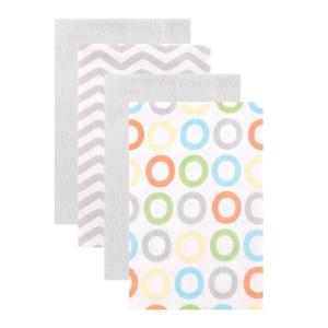 imageLuvable Friends Unisex Baby Flannel Burp Cloths Yellow One SizeYellow