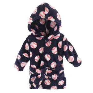 imageLuvable Friends Unisex Baby Plush Bathrobe Whales 09 MonthsBaseball
