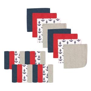imageLuvable Friends Unisex Baby Super Soft Bundle Washcloths Girl Feathers One SizeAnchor