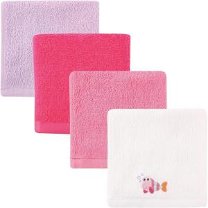 imageLuvable Friends Unisex Baby Super Soft Cotton Washcloths Dinosaur One SizeFish