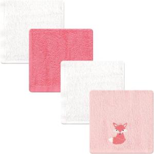 imageLuvable Friends Unisex Baby Super Soft Cotton Washcloths Dinosaur One SizeFoxy