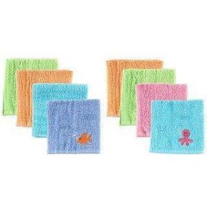 imageLuvable Friends Washcloth Blue 4Count