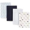 imageLuvable Friends Cotton Poly Flannel Burp Cloths Multipack Girl Feathers 8Pack One SizeTurtle 8pack