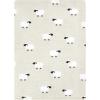 imageLuvable Friends Hudson Baby Flannel Burp Cloths 12pk SetBeige Sheep