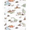 imageLuvable Friends Hudson Baby Flannel Burp Cloths 12pk SetDino Exploration