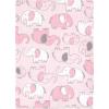 imageLuvable Friends Hudson Baby Flannel Burp Cloths 12pk SetPink Elephant Parade