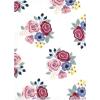 imageLuvable Friends Hudson Baby Flannel Burp Cloths 12pk SetRose Navy Bloom