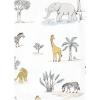 imageLuvable Friends Hudson Baby Flannel Burp Cloths 12pk SetSafari Friends