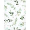 imageLuvable Friends Hudson Baby Flannel Burp Cloths 12pk SetSage Eucalyptus