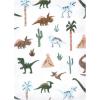 imageLuvable Friends Hudson Baby Flannel Burp Cloths 12pk SetVintage Dino