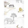 imageLuvable Friends Hudson Baby Flannel Burp Cloths 12pk SetWild Safari World