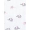 imageLuvable Friends Hudson Baby Flannel Burp Cloths 12pkElephant Serenity Pink