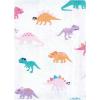 imageLuvable Friends Hudson Baby Flannel Burp Cloths 12pkPink Dinosaur