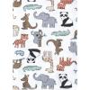 imageLuvable Friends Hudson Baby Flannel Burp Cloths 12pkZoo Critters