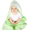 imageLuvable Friends Unisex Baby Cotton Hooded Towel Pink One SizeGreen
