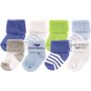 imageLuvable Friends Unisex Baby Cotton Rich Terry Socks 16PackBlue Mommy
