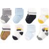 imageLuvable Friends Unisex Baby Cotton Rich Terry Socks 16PackBulldozer