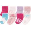 imageLuvable Friends Unisex Baby Cotton Rich Terry Socks 16PackPink Daddy