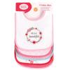 imageLuvable Friends Unisex Baby Cotton Terry Drooler Bibs with PEVA Back Koala One Size Pack of 2Floral