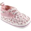 imageLuvable Friends Unisex Baby Crib ShoesPink With Leopard Print