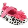 imageLuvable Friends Unisex Baby Crib ShoesWhite With Black Spots