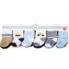 imageLuvable Friends Unisex Cotton Rich Baby Terry Socks 24PackBulldozer