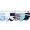 imageLuvable Friends Unisex Cotton Rich Baby Terry Socks 24PackMint Navy Stripes