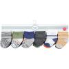 imageLuvable Friends Unisex Cotton Rich Baby Terry Socks 24PackOrange Blue Stripe