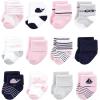 imageLuvable Friends Unisex Cotton Rich Baby Terry Socks 24PackSailboat