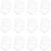 imageLuvable Friends Unisex Cotton Rich Baby Terry Socks 24PackWhite