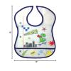 imageLuvable Friends Waterproof Feeder Bib with Crumb Catcher Pocket SuperheroSuperhero